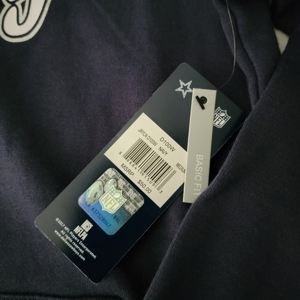 NWT! Dallas Cowboys Hoodie - M - Picture 4 of 6
